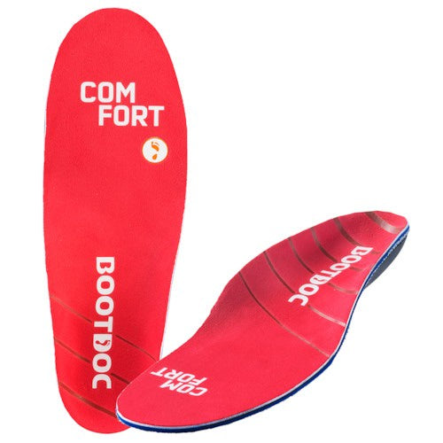 BootDoc Comfort High Arch Support Insoles for Plantar Fasciitis Relief - Orthotic Shoe Inserts for Running, Walking & Work Shoes - Pain Relief for Flat Feet & Heel Spurs