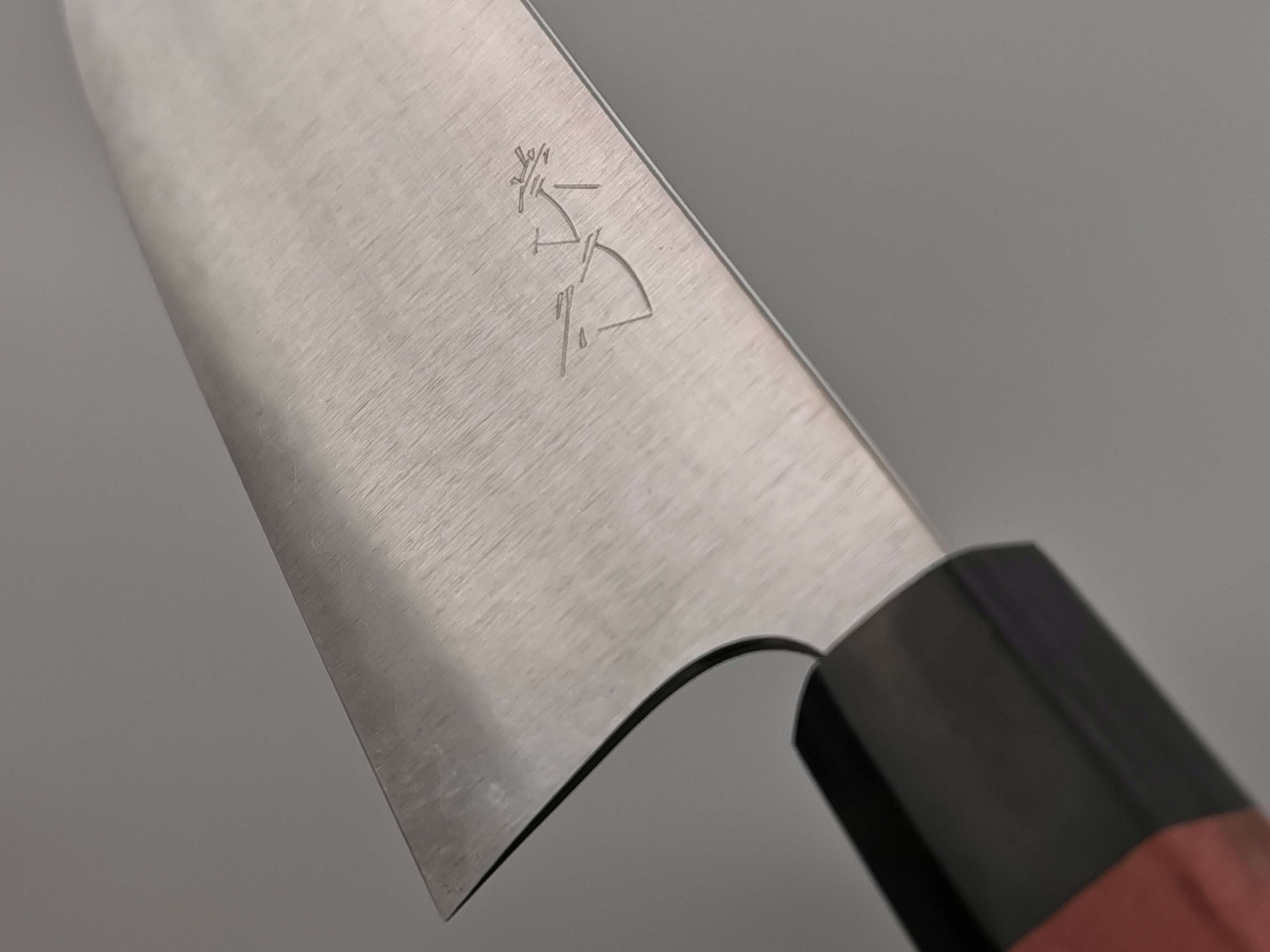 Premium Japanese Koutetsu Type 3 AS Nakiri Knife - High Carbon Steel Kitchen Knife for Professional Chefs & Home Cooking - Perfect for Slicing Vegetables, Herbs & Boneless Meat