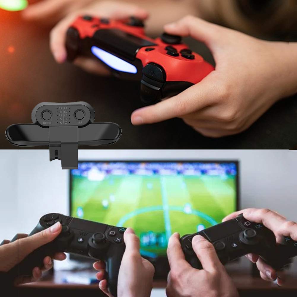 COITROZR PS4 Controller Paddles - Strike Pack & Back Button Attachment for PS4 Gamepad | Enhance Gaming Performance for FPS, Racing & Competitive Play