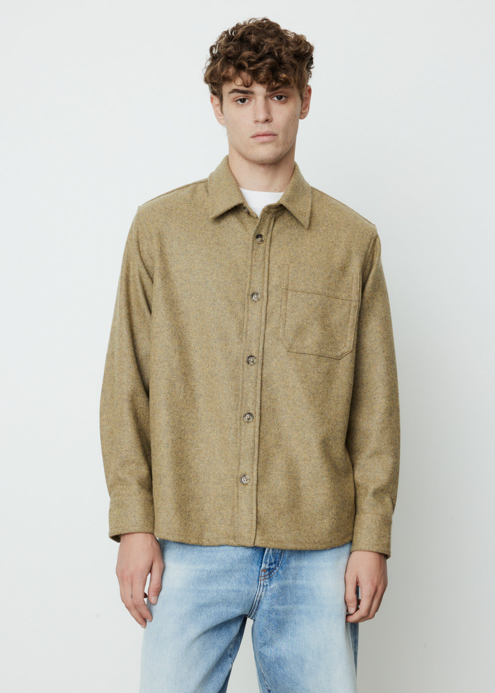 Basile Overshirt for Men - Stylish Lightweight Jacket with Button Front & Chest Pockets | Perfect for Casual Outfits, Layering & Outdoor Activities