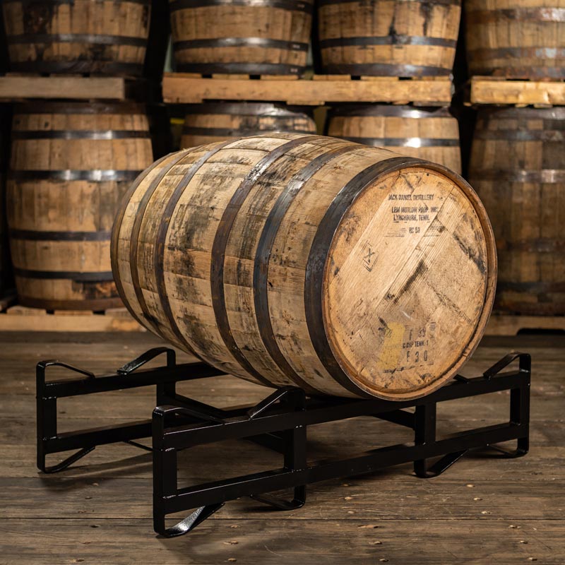 Authentic Jack Daniel's Whiskey Barrel - Freshly Dumped, Once Used Oak Barrel for Aging Whiskey, Bourbon & Craft Beer | Perfect for Home Brewing & Distilling Projects