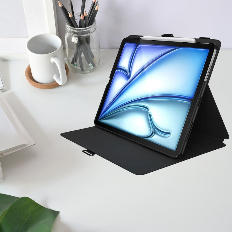 Speck Balance Case for iPad Pro 13 M4 - Black | Slim Protective Cover with Drop Protection | Perfect for Work, Travel & Everyday Use
