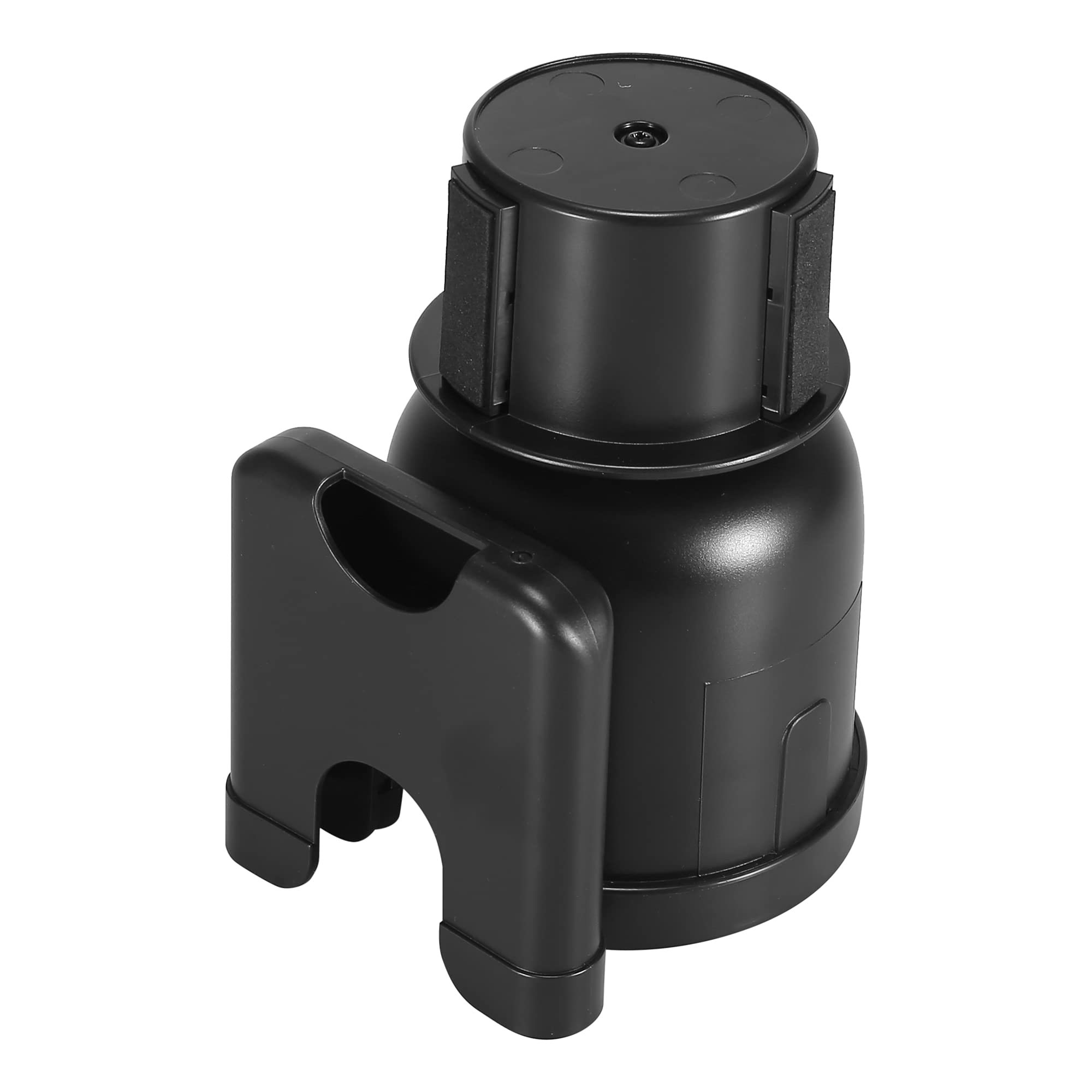 X AUTOHAUX 2-in-1 Car Cup Holder Expander & Bottle Mount - Universal Multifunctional Cup Holder Adapter Organizer (Black) - Perfect for Road Trips, Commuting and Travel Accessories