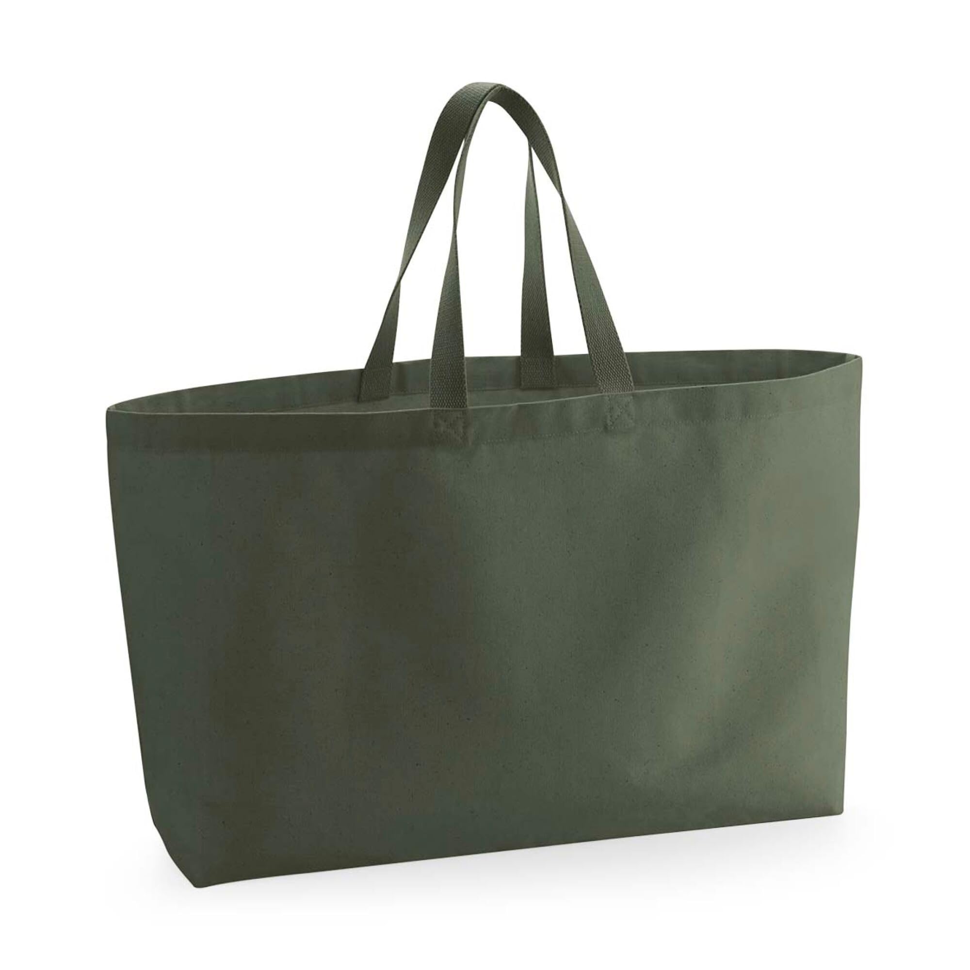 Stylish Large Canvas Tote Bag for Women - Durable Eco-Friendly Shopper with Long Handles - Perfect for Work, Beach, Grocery Shopping & Daily Use