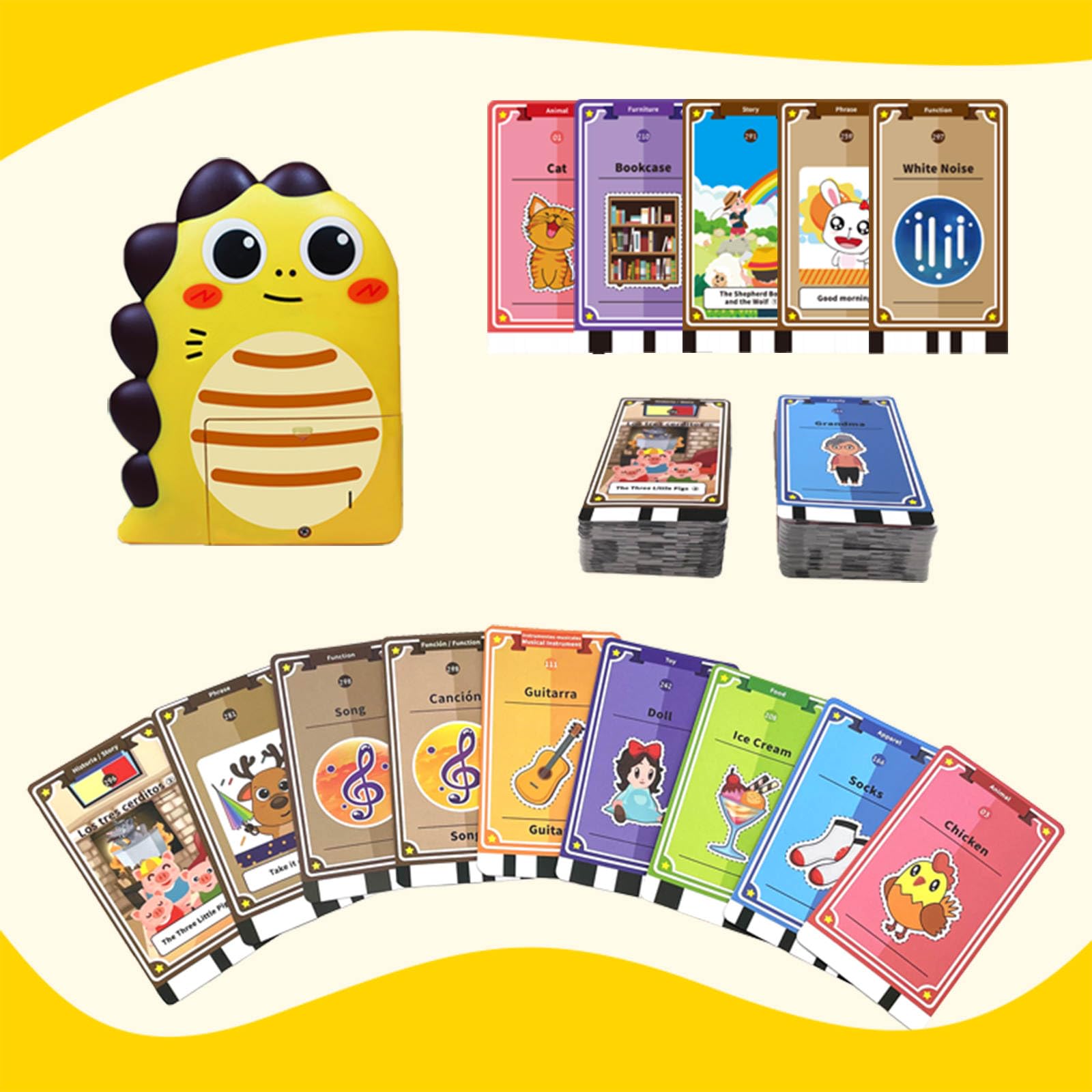 ABC Learning Toddler Toys for 3-6 Year Old Boys & Girls | Montessori Educational Toys with 149 Double-Sided Flash Cards | Autism Sensory Toys for Preschool Learning & Speech Development | Perfect for Classroom, Homeschooling & Early Childhood Education