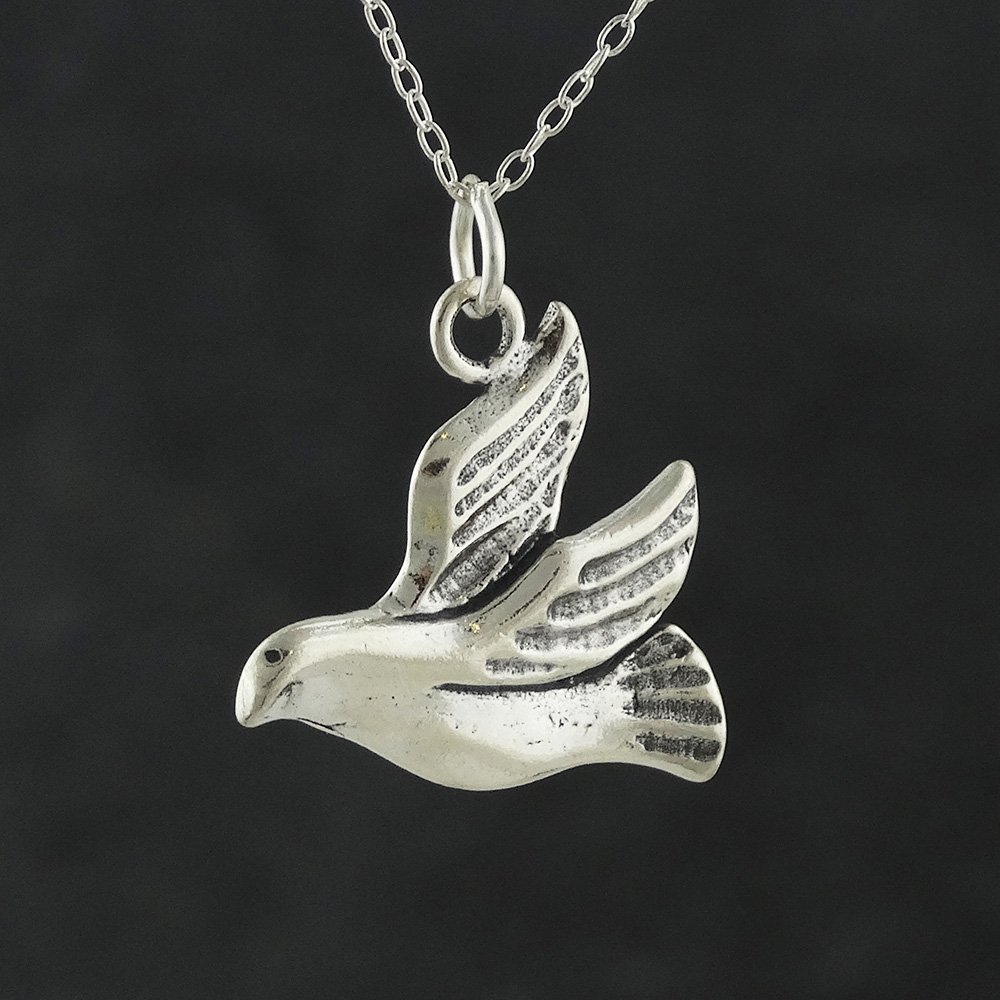 Sterling Silver Bird Pendant Necklace for Women - Elegant Jewelry Gift for Her | Perfect for Everyday Wear, Special Occasions & Gifts