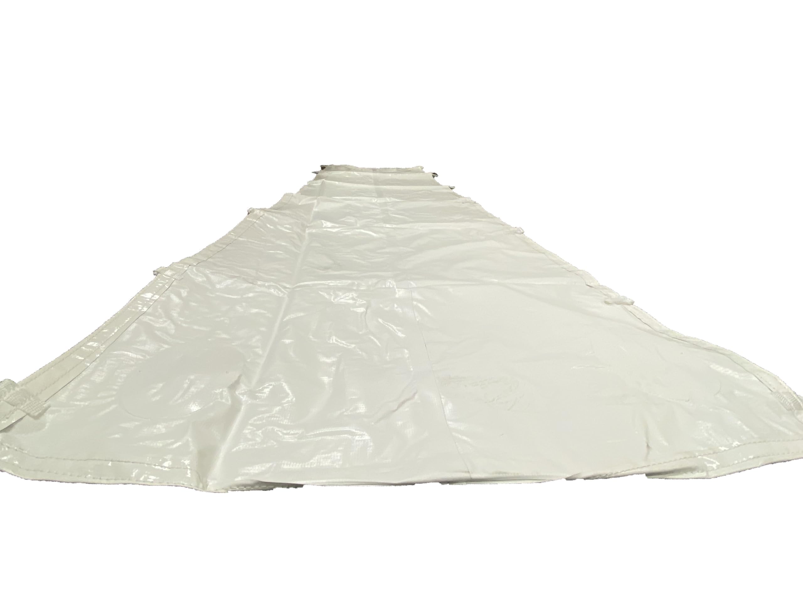 Heavy Duty 30-Foot Vinyl Rain Gutters for Party Tents - Perfect for West Coast Style Canopy Tents, Outdoor Events & Camping (Tent Not Included)