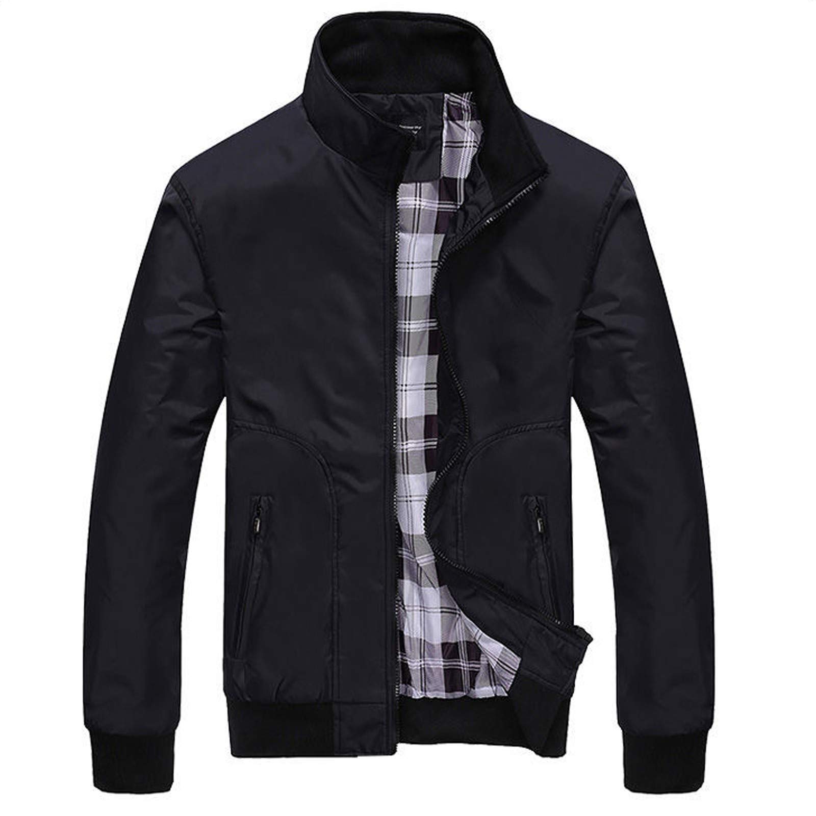 Men's Thickened Winter Jacket - Warm Casual Zipper Coat for Autumn & Winter | Outdoor Activities & Daily Wear