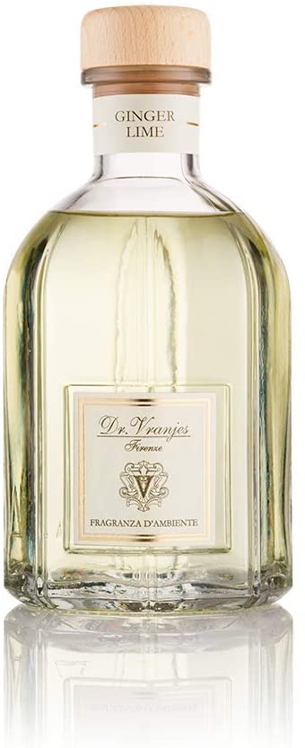 Premium Dr. Vranjes Ginger & Lime Reed Diffuser 1250ml - Luxury Home Fragrance for Living Room, Bedroom & Office Aromatherapy