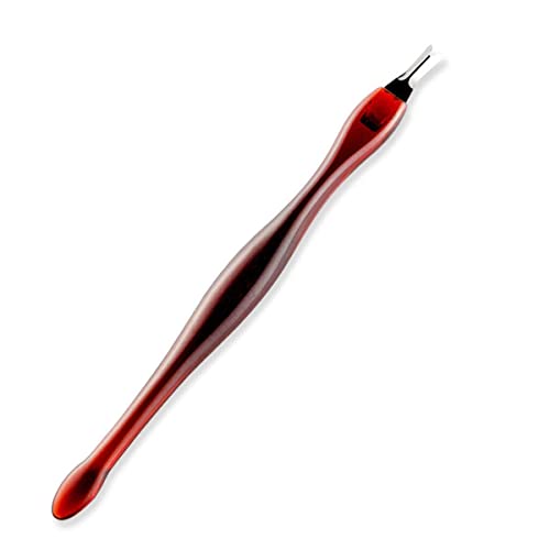 Black Mystery Professional Nail Art Tools: Pedicure Cuticle Trimmer, Dead Skin & Callus Remover, Nail Pusher for Home Spa and Salon Use