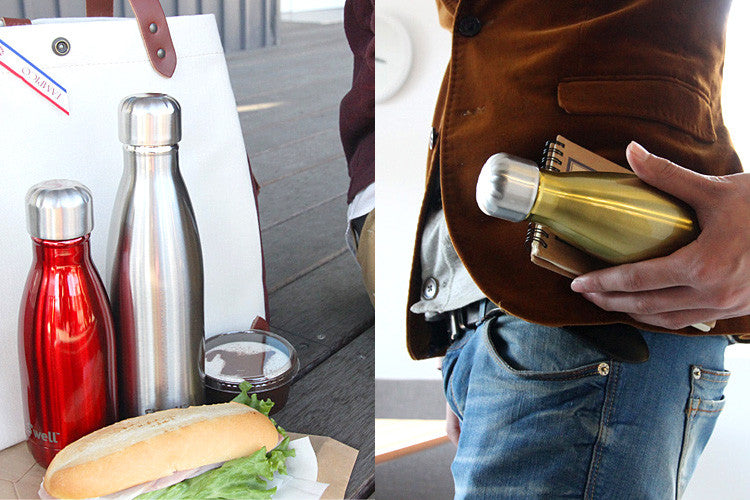 S'well Shimmer 17oz (500mL) Stainless Steel Water Bottle - Insulated, Leak-Proof & Eco-Friendly for Travel, Gym & Outdoor Activities