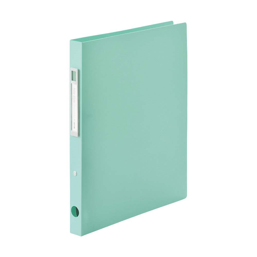 Lihit Lab A4 2-Hole Ring File - Light Green for Office & School