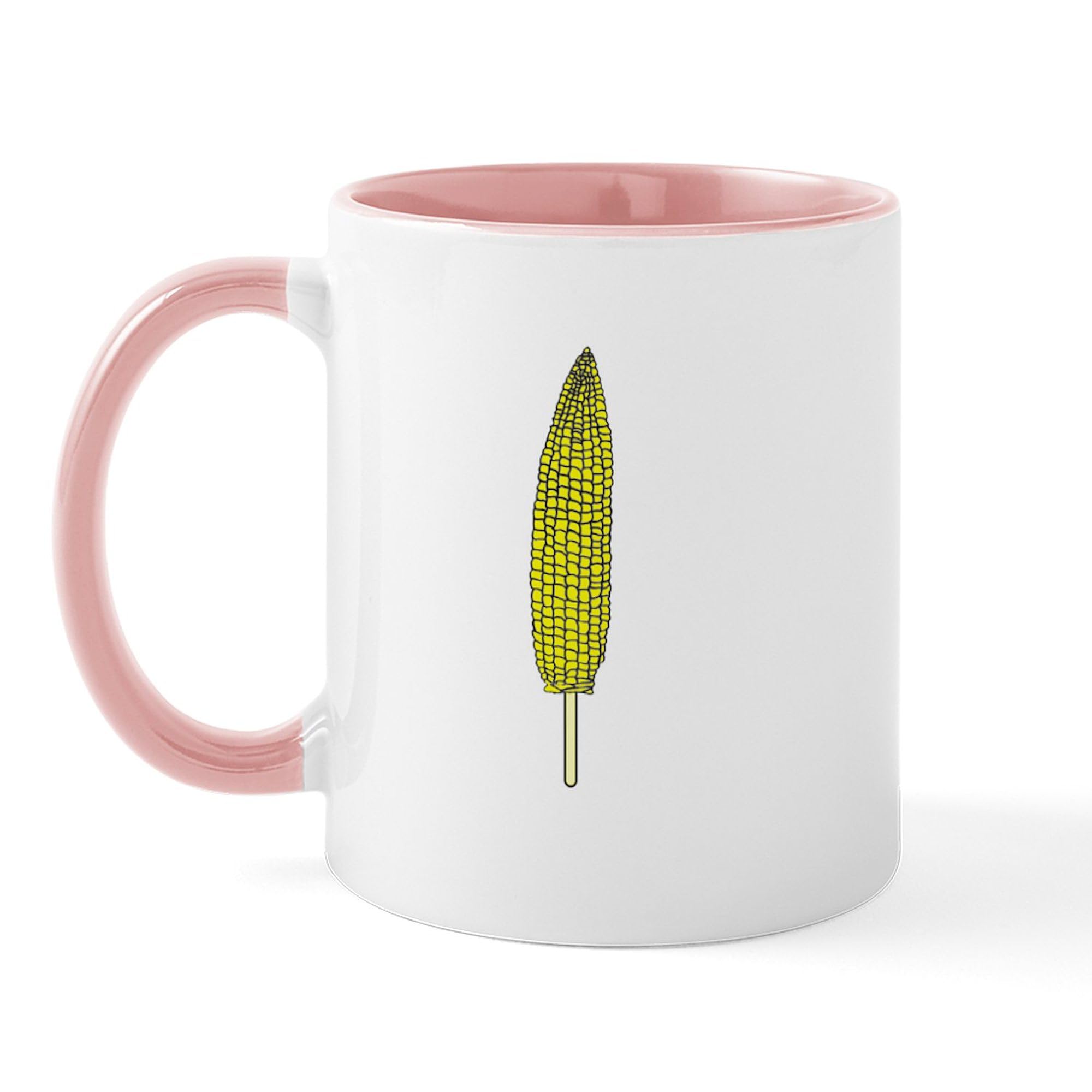 11 oz (325 ml) Ceramic Coffee Mug - Corn On A Stick Design - Perfect for Office, Home & Gift Giving | CafePress