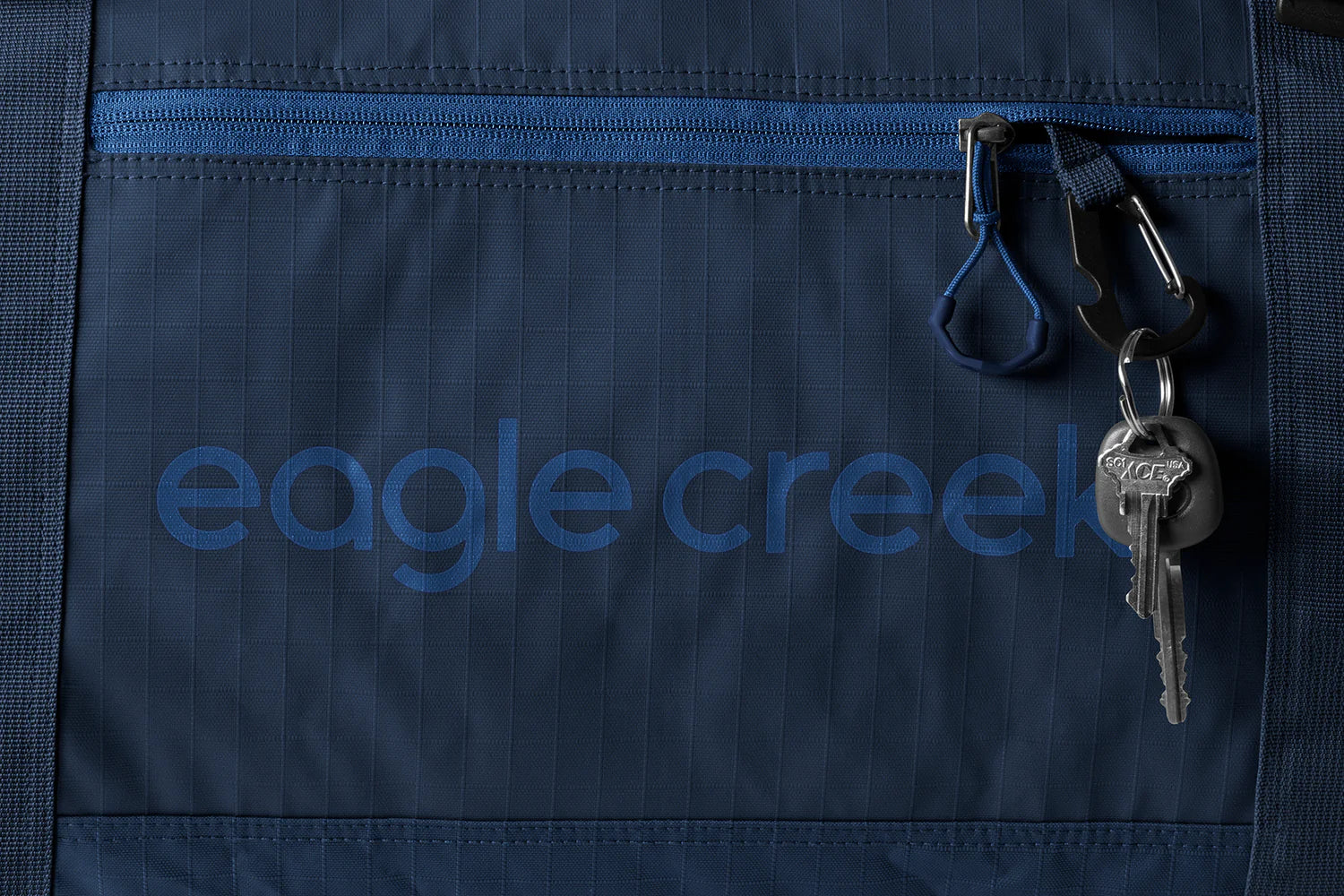 Eagle Creek No Matter What Rolling Duffel 110L - Large Durable Travel Duffel Bag with Wheels, Water-Resistant Atlantic Blue - Perfect for Air Travel, Camping & Adventure Trips