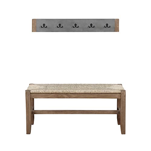 Rush Seat Bench
