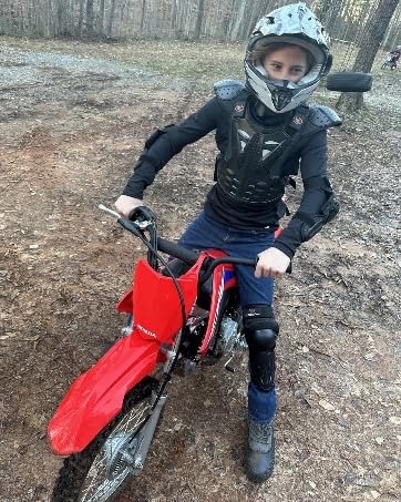 **Kids Motocross Chest Protector - Dirt Bike Body Armor Vest for Motorcycle Riding Gear - Black, Large - Ideal for Off-Road Racing & Youth MX Training**