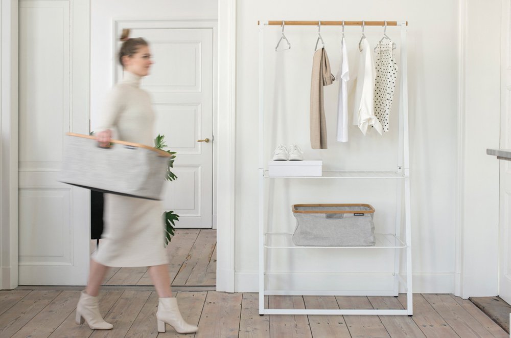 Stylish Linn Clothes Rack for Small & Large Spaces - Perfect for Bedroom, Closet & Laundry Room Organization