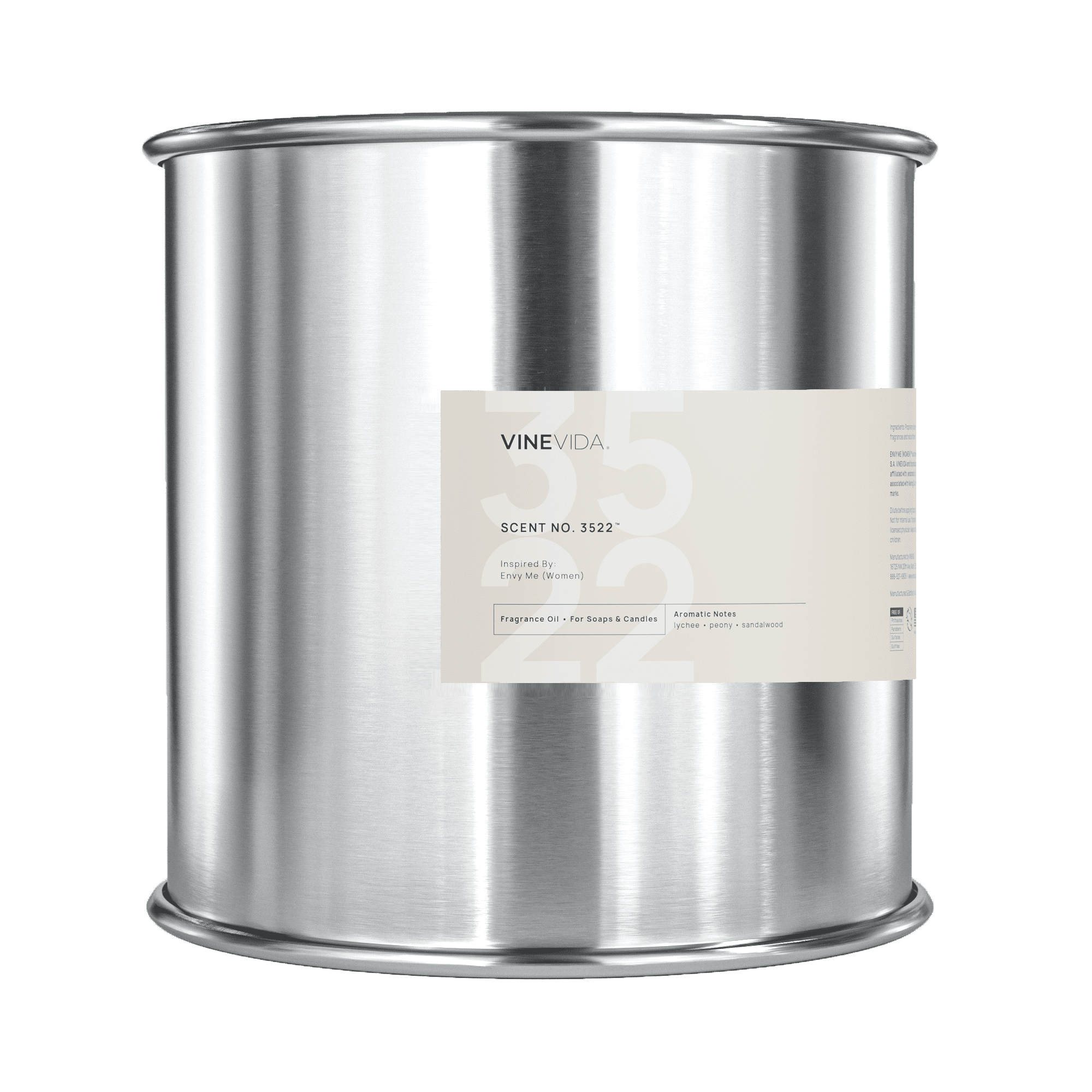 NO. 3522 Fragrance Oil for Soaps & Candles - Gucci Envy Me Inspired Scent for Women | Perfect for DIY Home Spa & Romantic Gifts