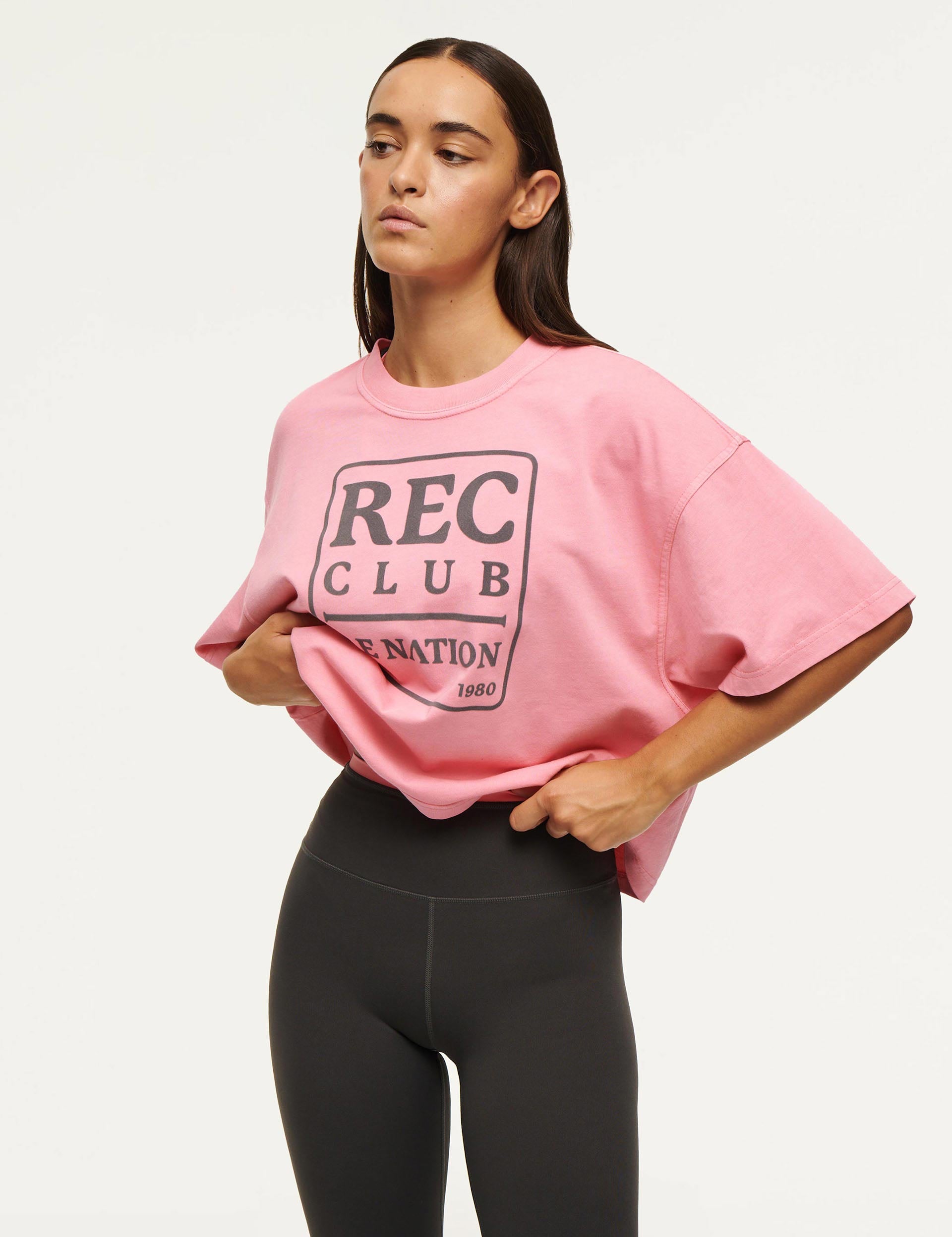 Rally Tee - Soft Pink Lemonade Color Women's T-Shirt | Comfortable & Stylish Casual Wear for Outdoors, Gym & Everyday Use