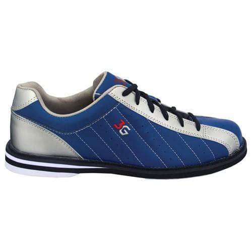 3G Unisex Bowling Shoes for Men & Women - Navy & Silver - Comfortable & Durable for League Play, Casual Bowling & Arcade Fun