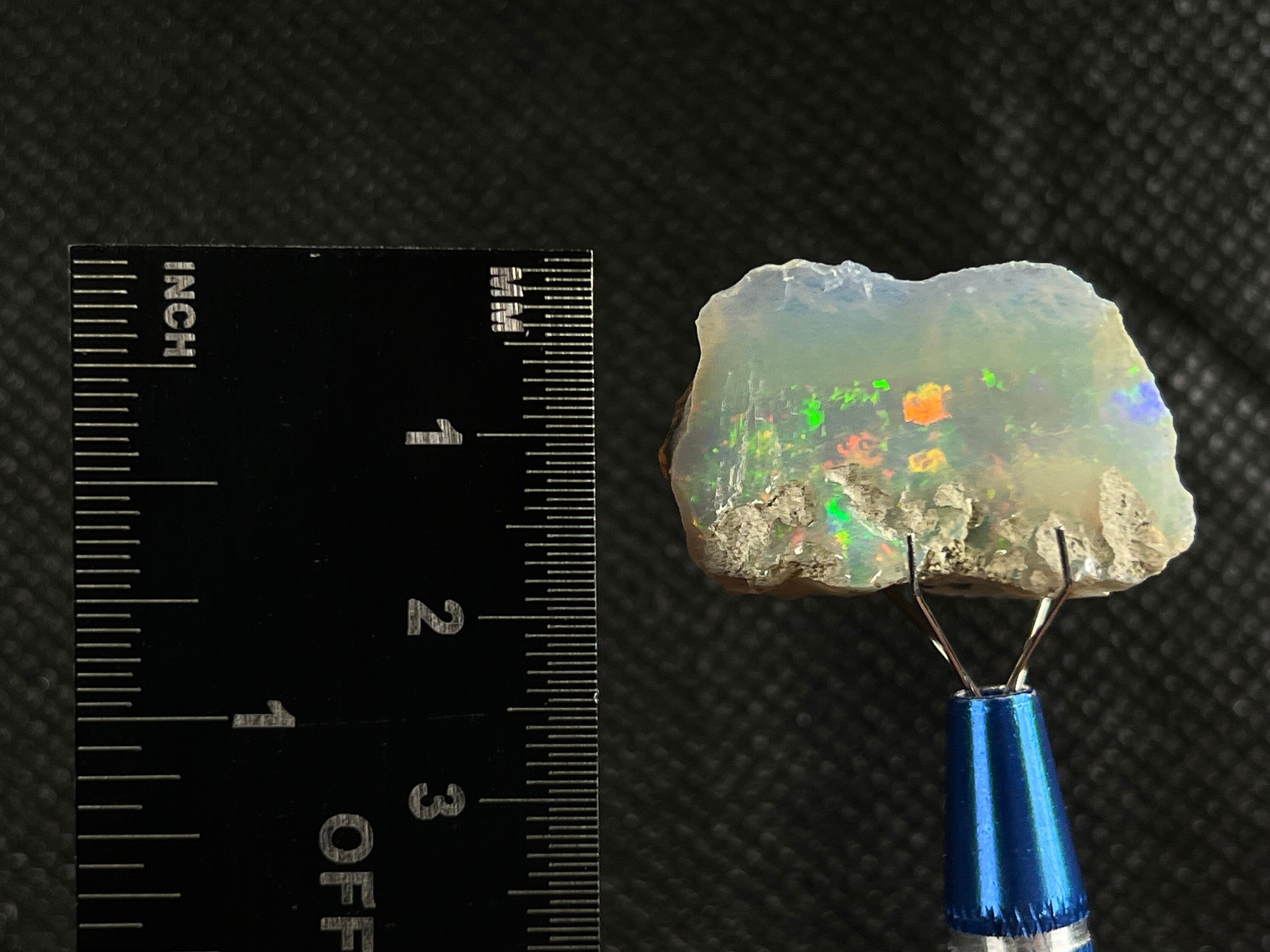 Premium 4A+ Welo Opal Raw Crystal - Natural Cutting Grade Opal Gemstone, October Birthstone (50721) for Jewelry Making, Healing Crystals & Collectibles