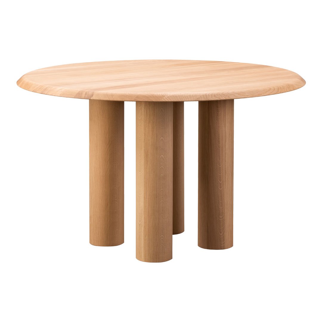 Modern Islets Dining Table - Solid Wood Kitchen Table for 6 - Perfect for Family Gatherings & Dinner Parties