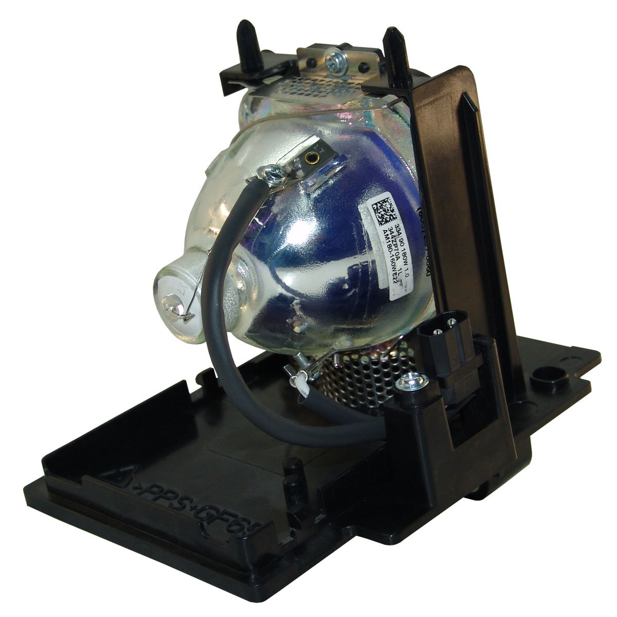 JASPERTRONICS™ OEM Replacement Lamp & Housing for Mitsubishi WD-82740 TV with Philips Bulb - 1 Year Warranty - Perfect for Home Theater & Projector TV Repair
