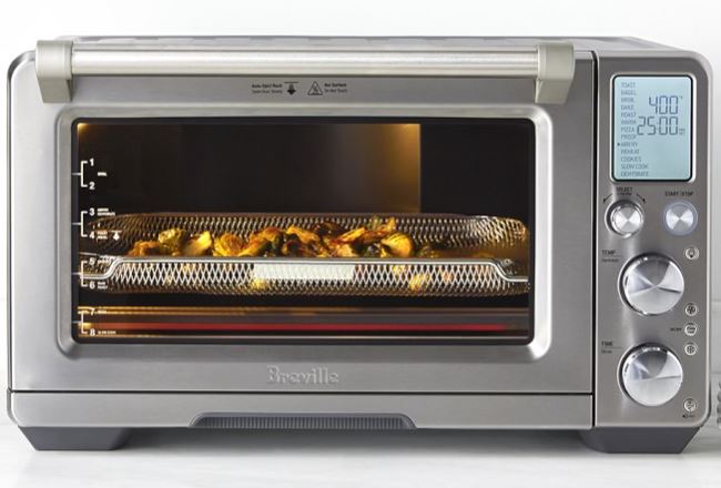 Breville Smart Oven Air Fry Pro - Countertop Convection Toaster Oven with Air Frying for Baking, Roasting & Broiling - Perfect for Small Kitchens, Dorms & RV Cooking