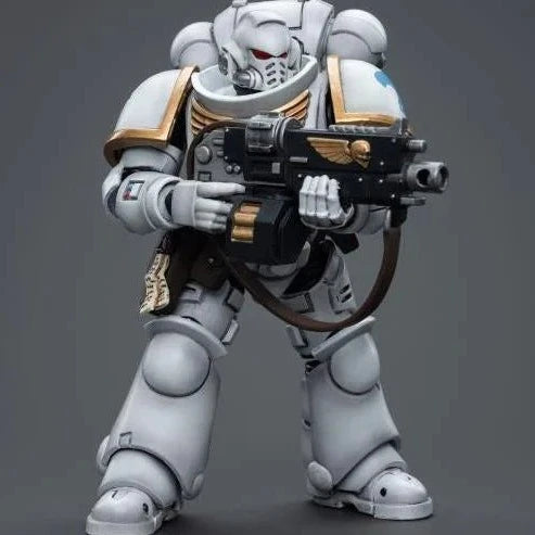 JOYTOY Warhammer 40k Space Marines White Consuls Intercessors Action Figures - 6.5