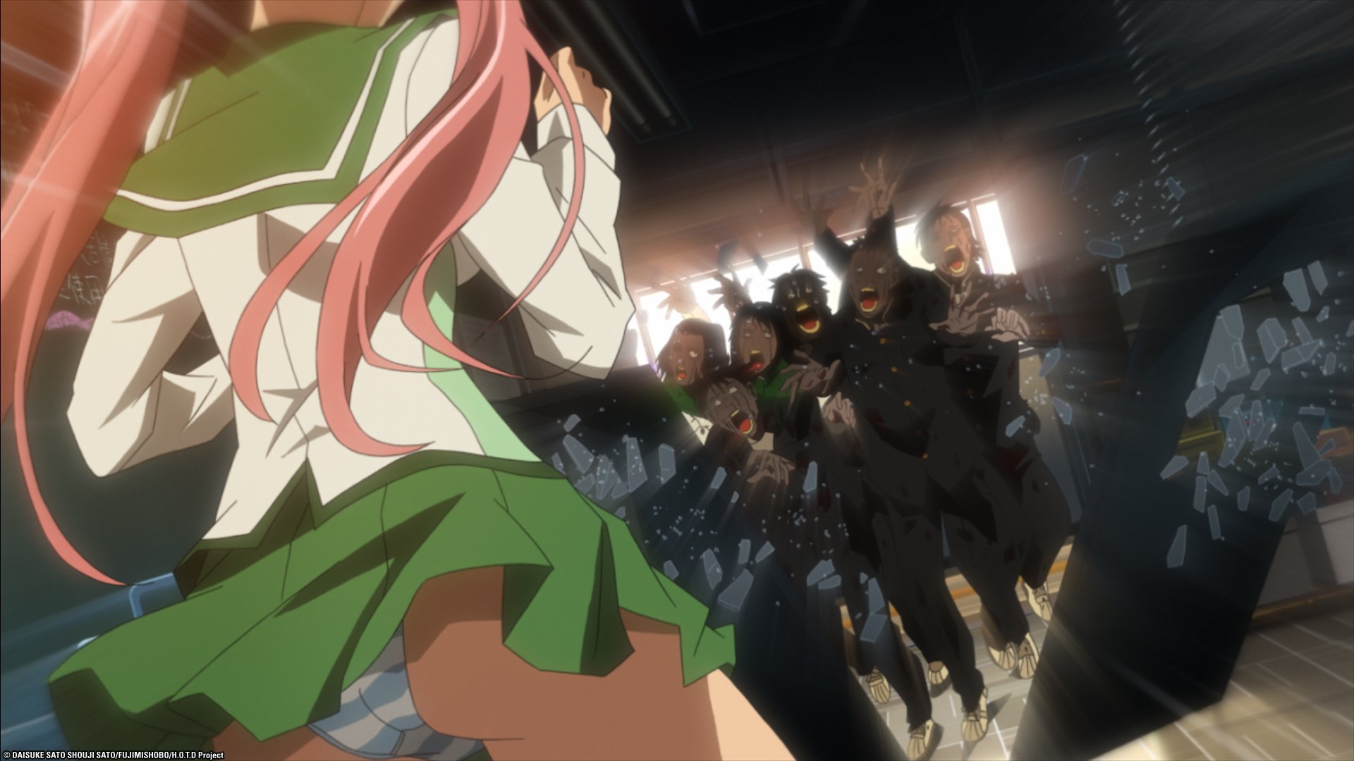 High School of the Dead Collector's Edition DVD & Blu-ray Box Set - Perfect for Anime Fans & Horror Enthusiasts