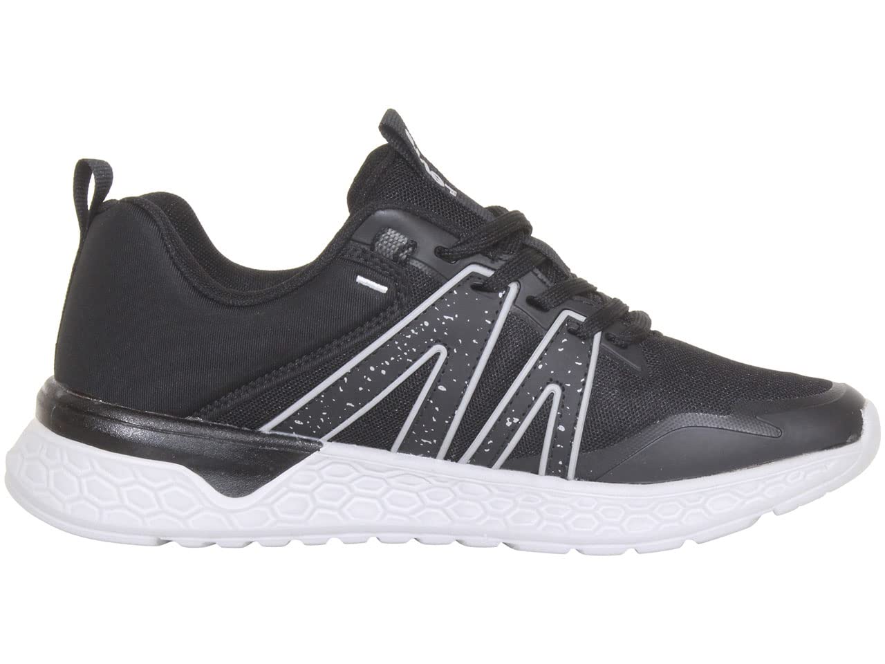 Levi's Men's Newbury-Trail Low-Top Running Sneakers - Black/Silver - Size 13 - Lightweight Comfortable Athletic Shoes for Jogging, Gym & Casual Wear
