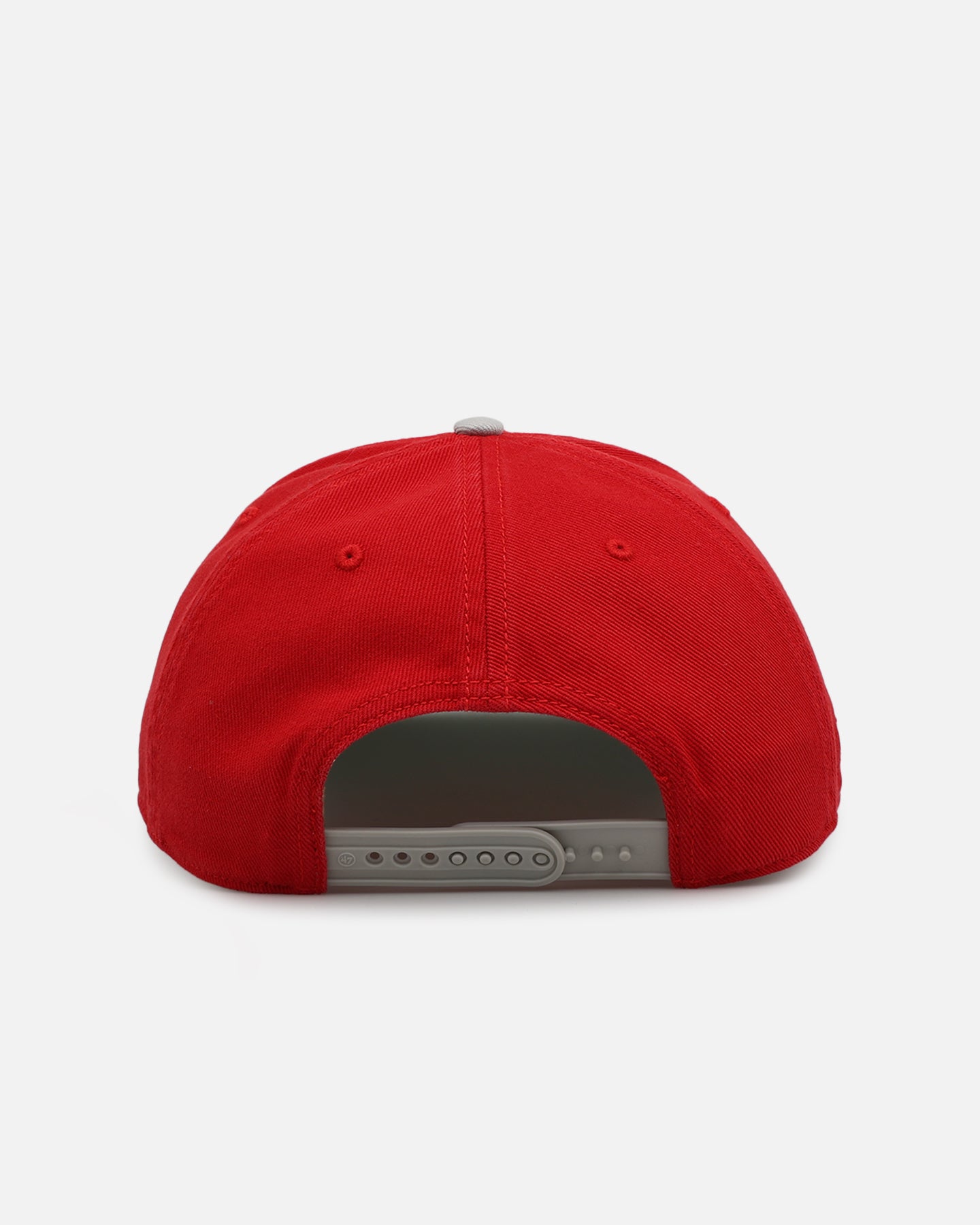 47 Brand Ohio State Buckeyes NCAA Trophy Case Premium Hitch Snapback Cap - Red Adjustable Baseball Hat for Men & Women, Perfect for Game Day, Sports Events and Casual Outfits