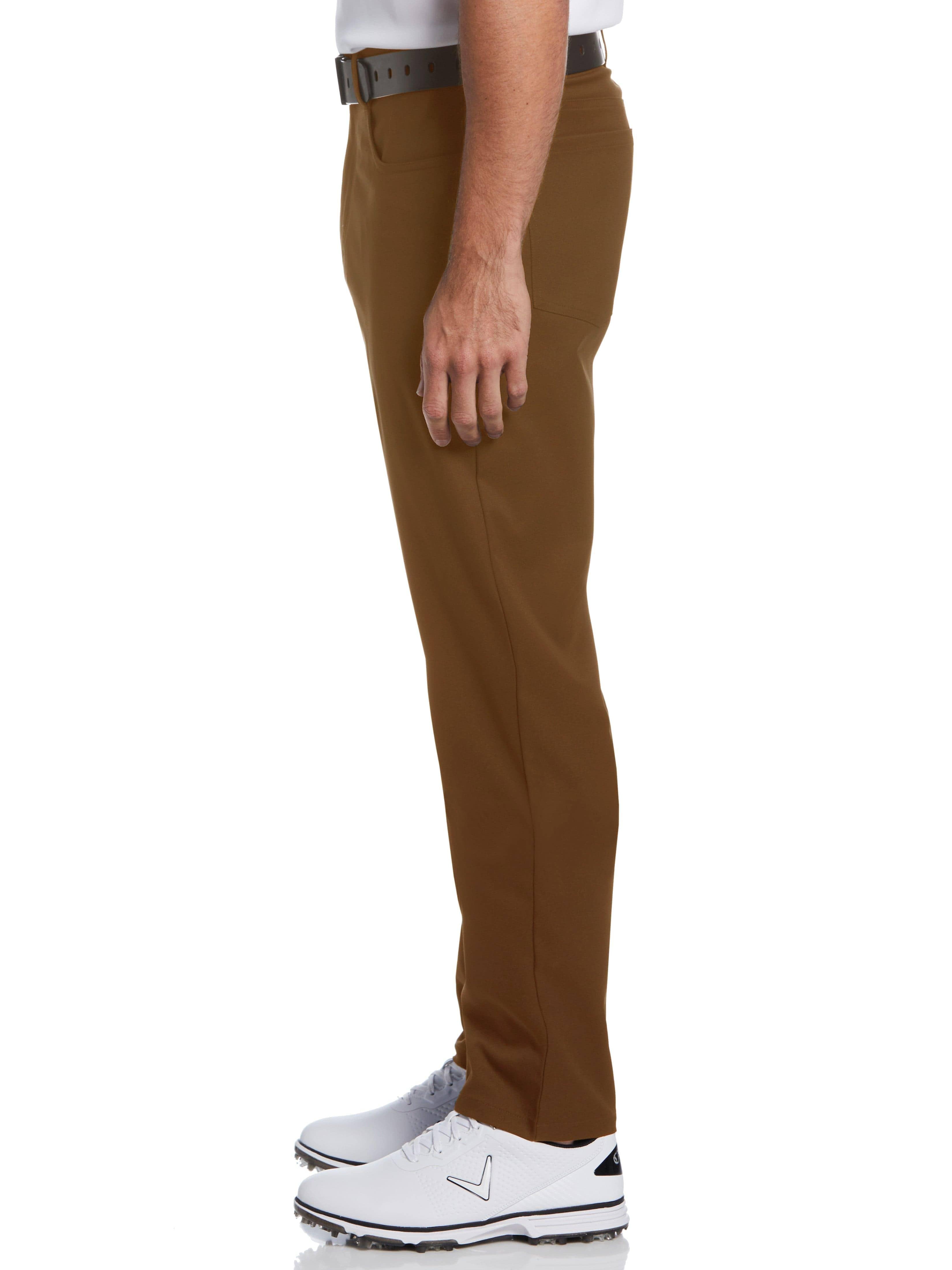 Men's Stretch 5-Pocket Pants with Sorona® Fabric - Comfortable Casual & Work Pants for Everyday Wear, Travel, and Office