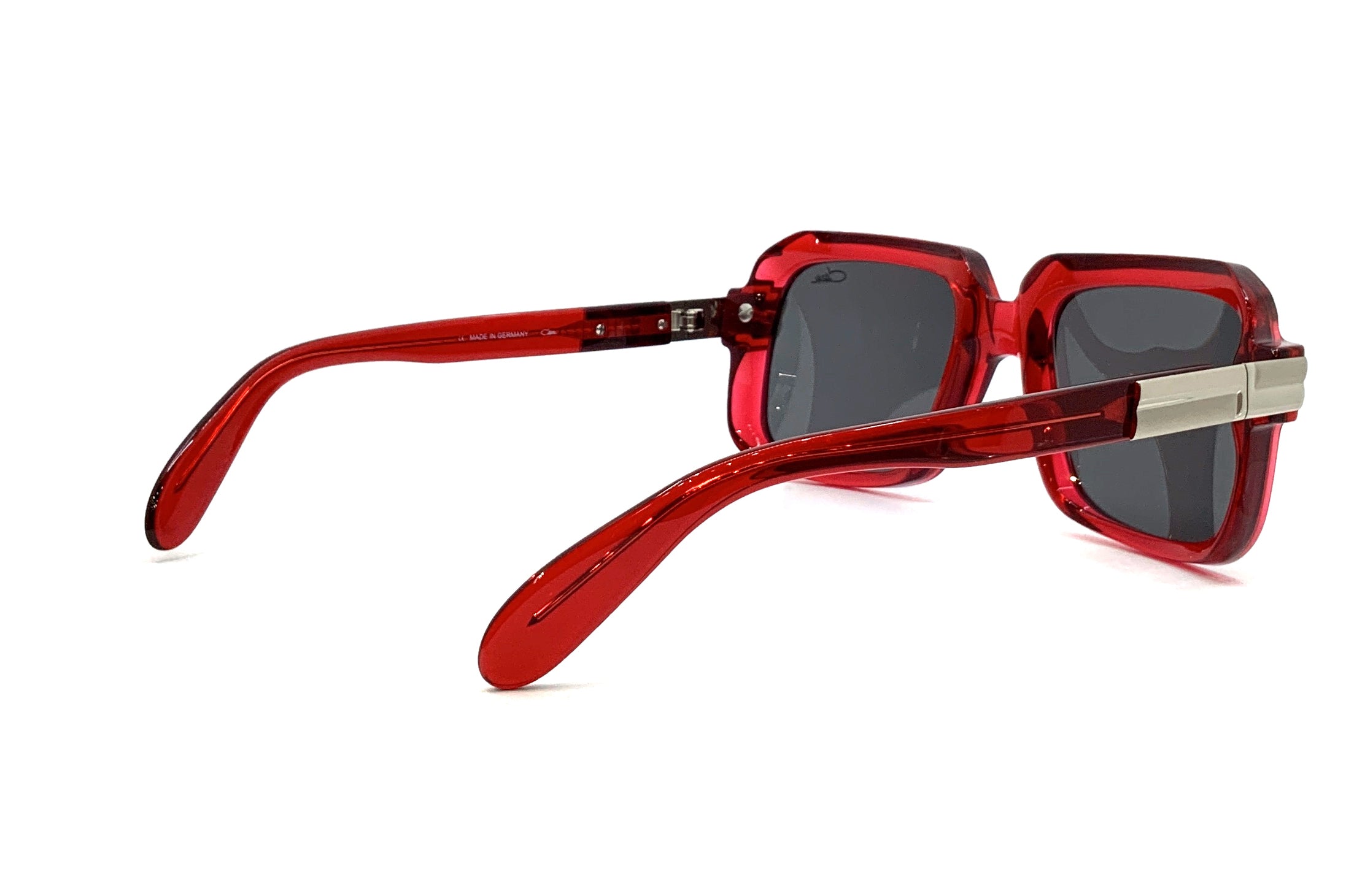 Cazal 607 Sunglasses - Classic Retro Aviator Style with Red Lens for Men & Women | Perfect for Driving, Outdoor Activities & Fashion Accessories