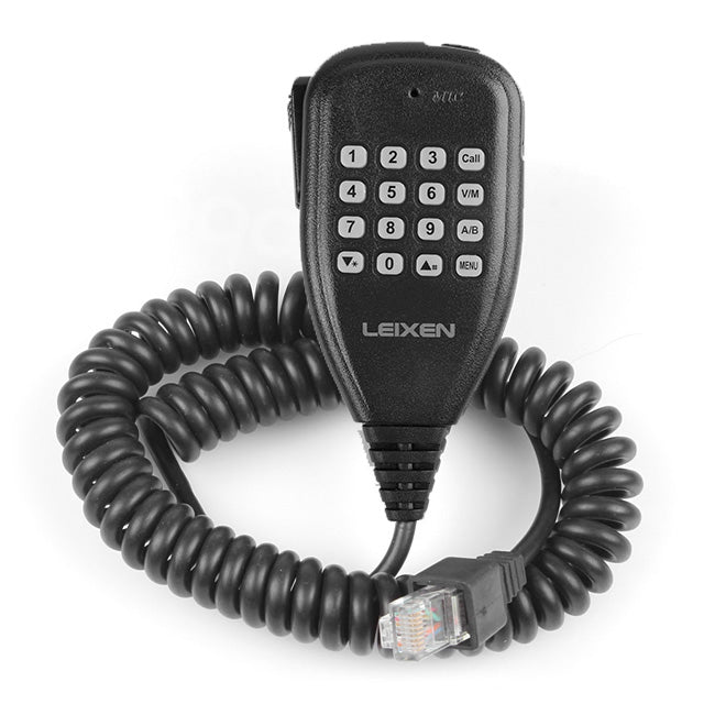 Leixen VV 898E Dual Band VHF UHF Mobile Ham Radio - 25W High Power, 128 Channels, LCD Display for Car Truck & Emergency Communication