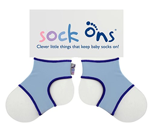 Baby Socks That Stay On - Non-Slip Infant Socks with Grips (Blue) - Perfect for Crawling, Walking & Playtime
