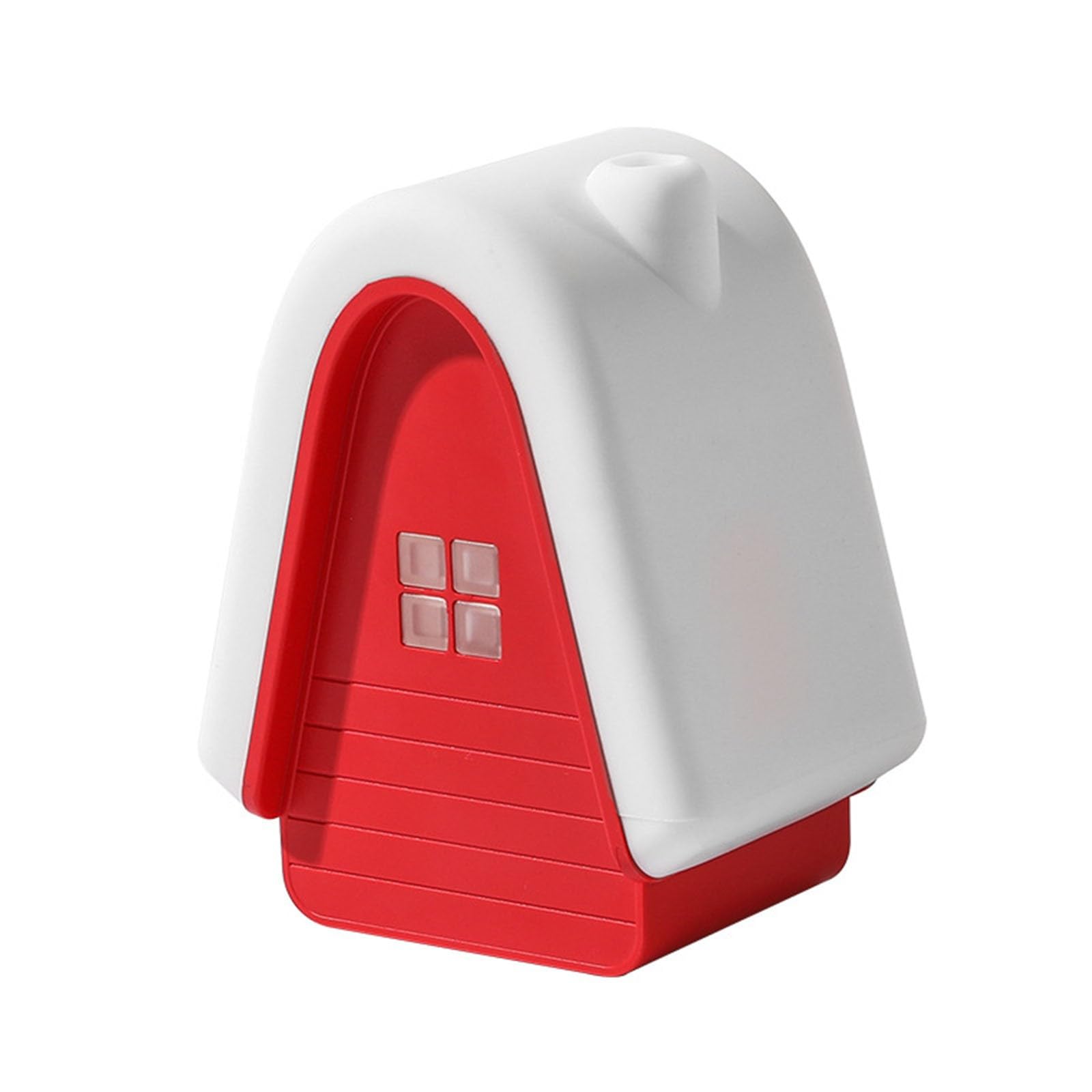 Smart Silicone Snow House Night Light - Warm LED Bedside Lamp, Christmas Decor & Cozy Gift for Home, Bedroom, Nursery - Perfect for Relaxation & Holiday Ambiance