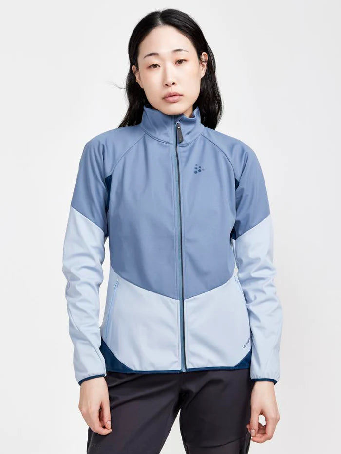 Women's Waterproof Craft Glide Jacket - Lightweight Windproof Outdoor Hiking & Running Jacket for All Seasons