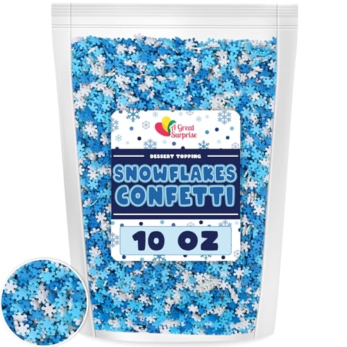 Snowflake Confetti Sprinkles