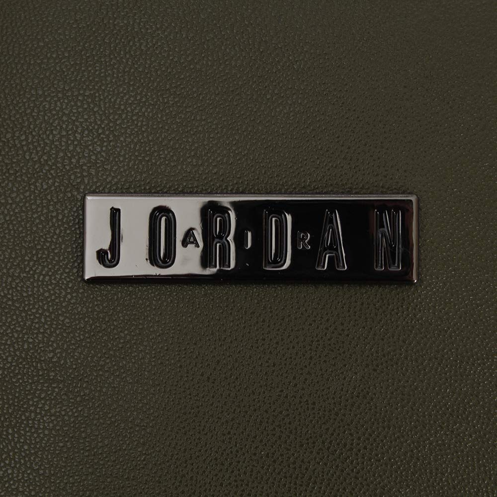 Nike Jordan AIR Jumpman Basketball Backpack - Olive Green Canvas, Large 16.5