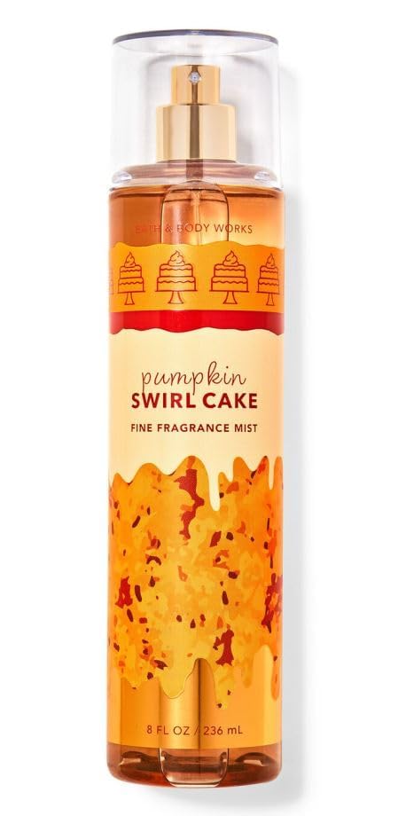 Pumpkin Swirl Cake 8oz Body Spray - Fine Fragrance Mist for Women | Moisturizing & Long-Lasting Perfume | Perfect for Fall, Date Nights & Special Occasions