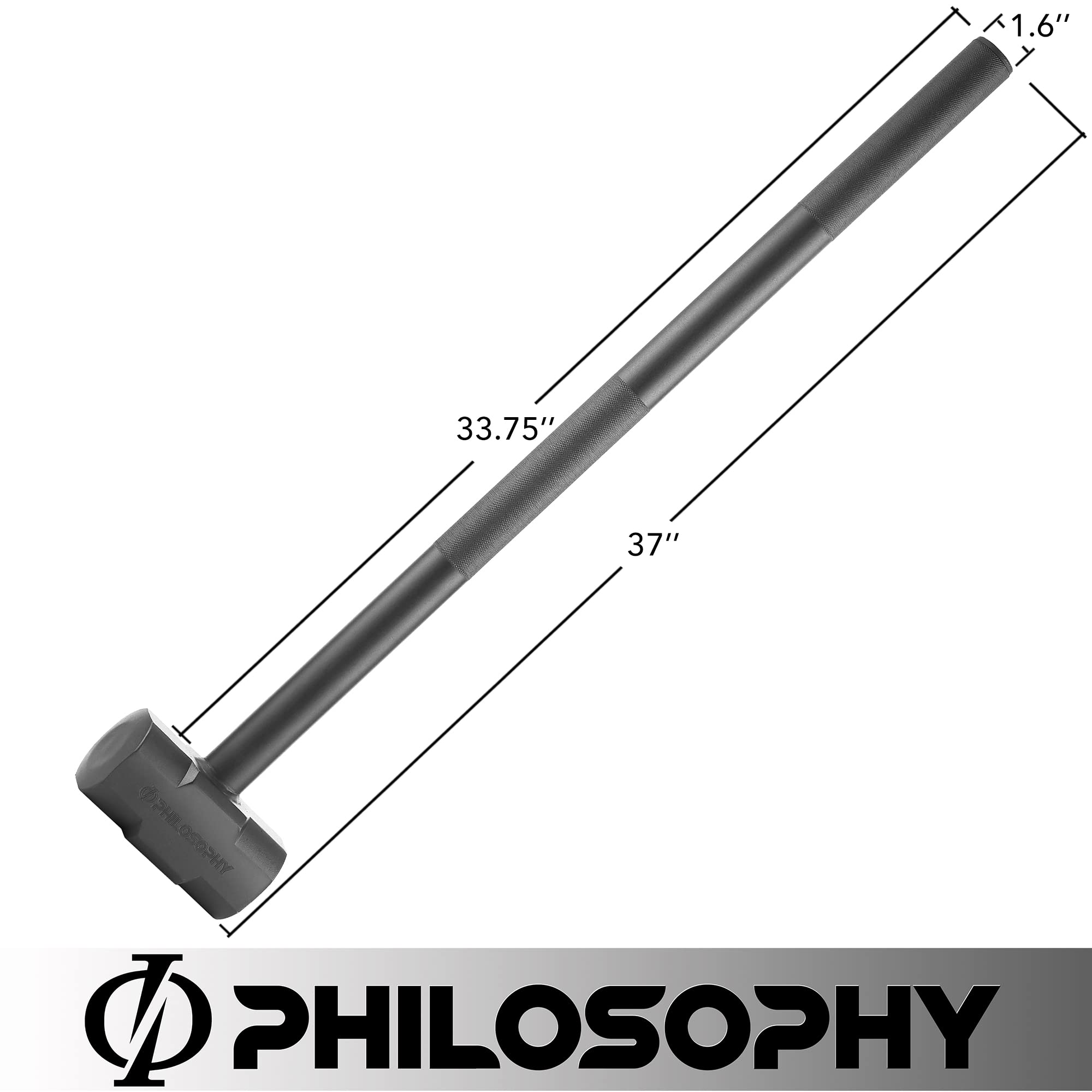 20 LB Steel Fitness Hammer for Strength Training & CrossFit - Heavy Duty Gym Equipment for Home Workouts, Functional Training & Muscle Building