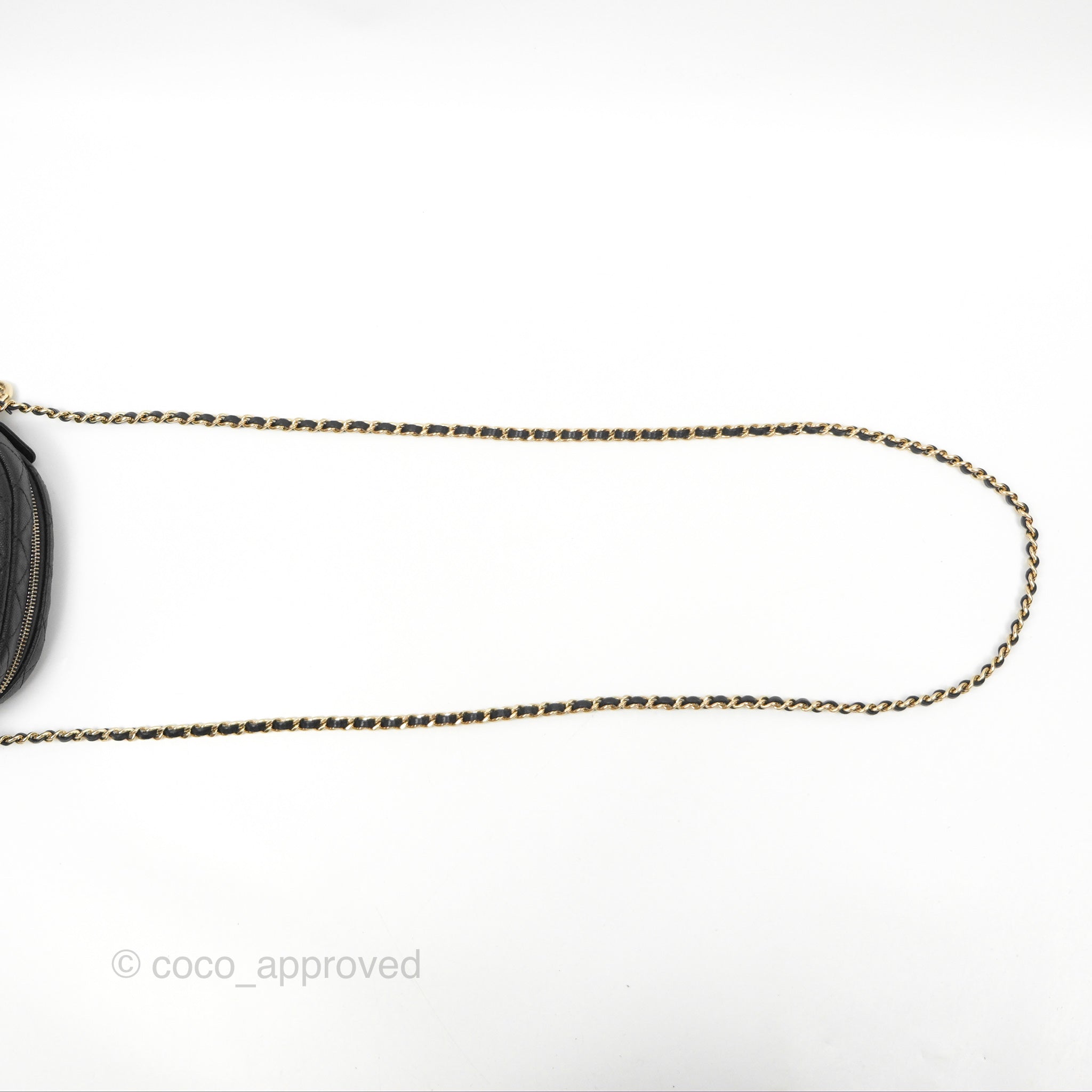 Chanel CC Day Camera Bag in Black Caviar Leather with Gold Hardware - Luxury Crossbody Bag for Women, Perfect for Everyday Use & Special Occasions