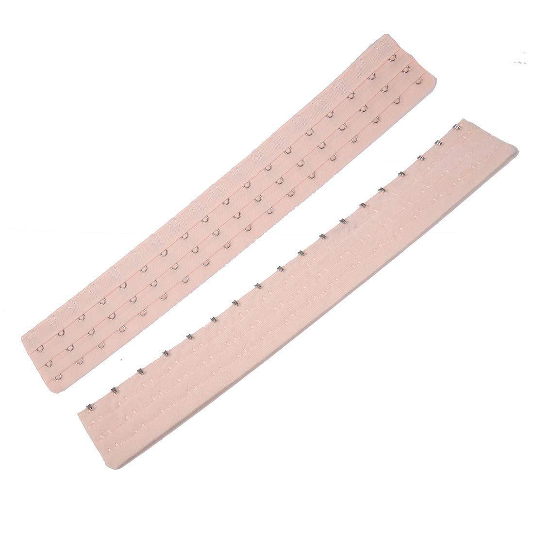 Corset Extender with 18 Hooks - Longline Bra Back Extender Set of 2 Pieces - Perfect for Tight Bras, Corsets & Lingerie Comfort