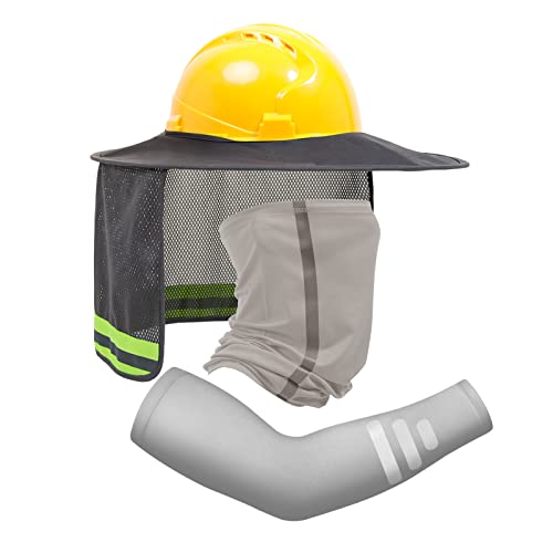 Sun Shade 1+bandana 1+sleeves 1pair Grey