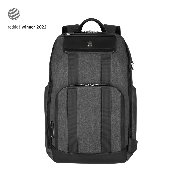 Victorinox Architecture Urban 2 Deluxe Backpack 611954 - Durable Laptop Backpack for Work & Travel, Water-Resistant Business Bag with USB Charging Port - Perfect for Commuters, Students & Professionals