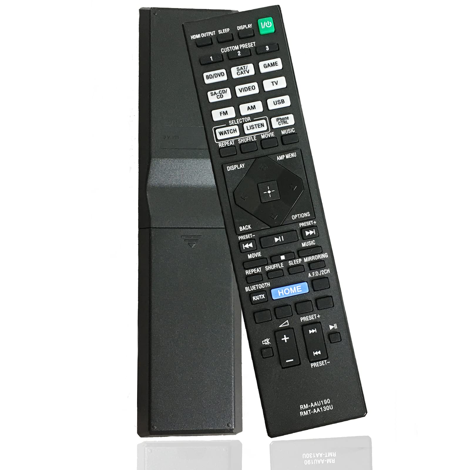 Original Remote Control RMT-AA130U RM-AAU190 Replacement for Sony STR-DN1060/860/DH550/DH750 AV Receiver | Compatible with Home Theater Systems | Perfect for Movie Nights & Music Listening