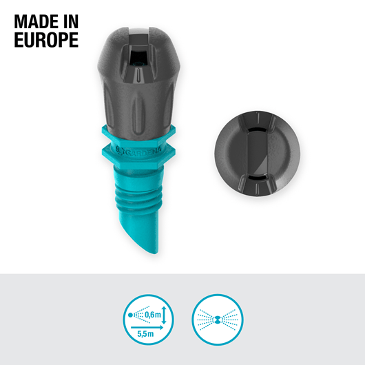 Gardena Micro Strip Sprinkler - Adjustable Drip Irrigation System for Gardens, Lawns & Flower Beds | Perfect for Watering Plants Efficiently & Conserving Water