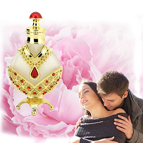 Premium Gold Concentrated Perfume Oil - Long Lasting Vintage Fragrance for Women & Men, Luxurious Essential Oil Perfume Gift Set (1pc) - Perfect for Date Nights, Special Occasions & Everyday Elegance