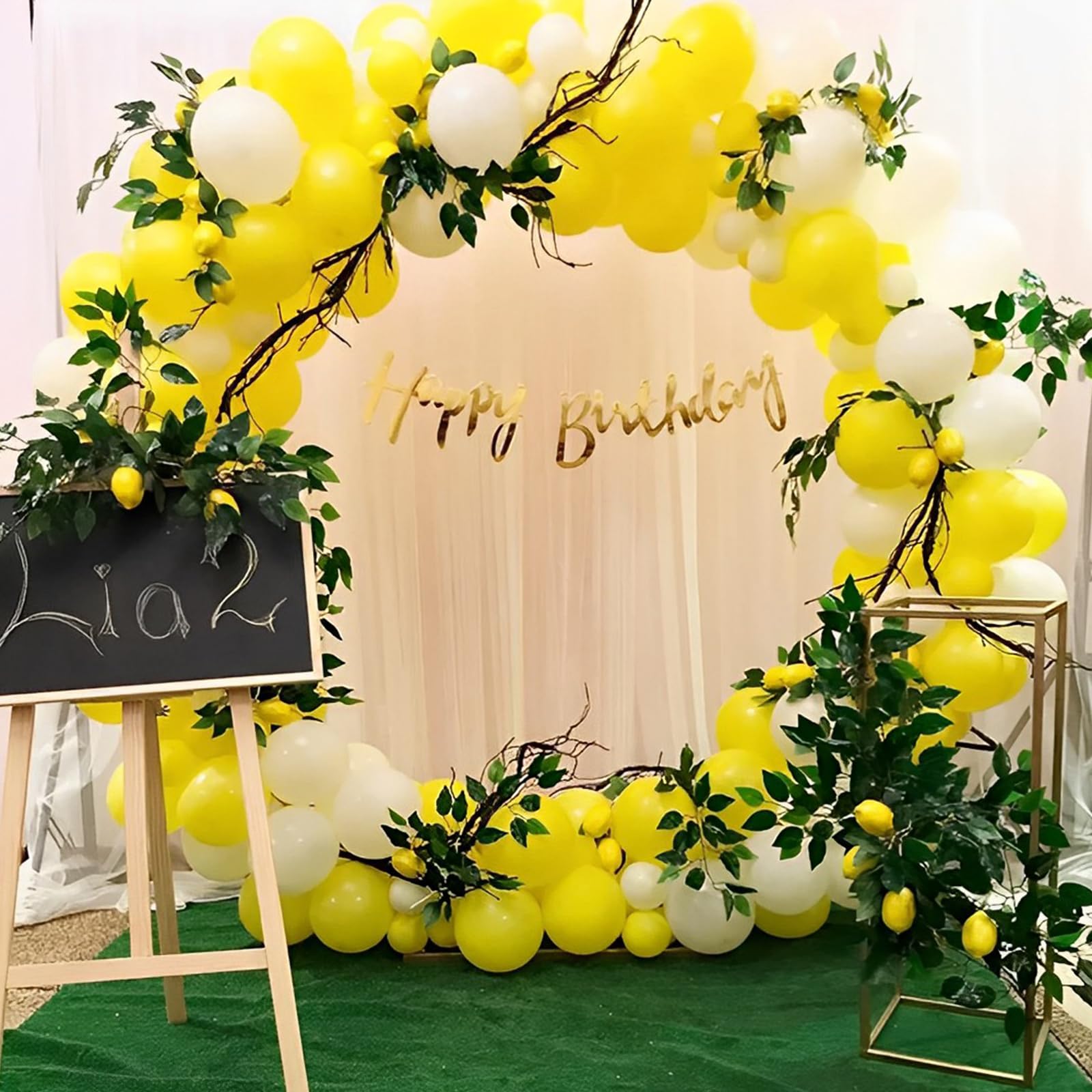 110pcs 12 Inch Yellow Latex Balloons - Bulk Party Balloons for Graduation, Wedding, Birthday, Gender Reveal, Baby Shower & Anniversary - Sunflower & Honeybee Theme Party Decorations - Perfect for Indoor & Outdoor Celebrations